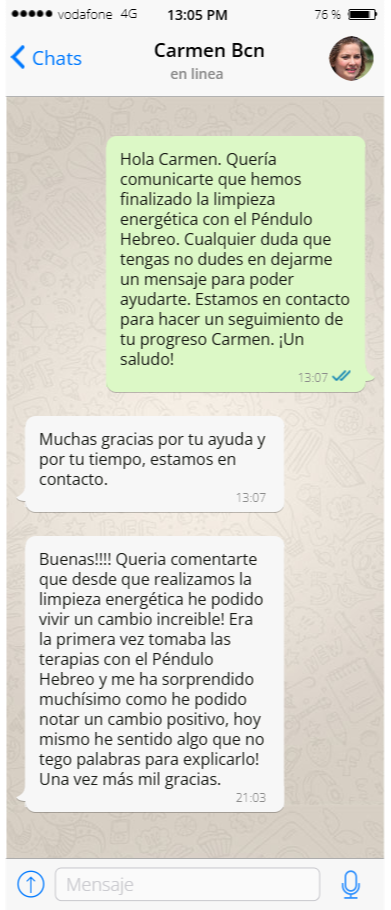 Testimonio de Carmen Barcelona