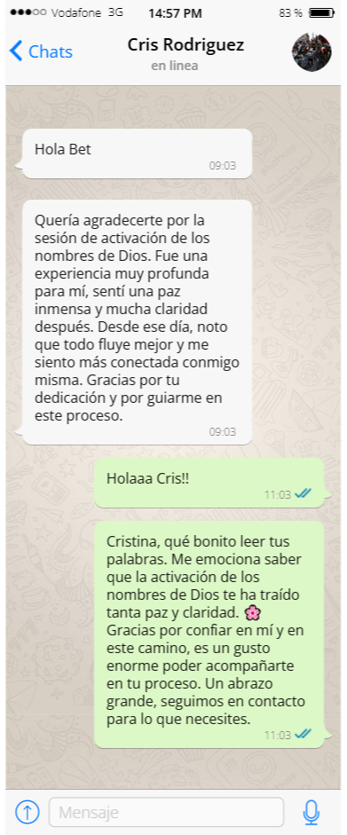 Tetimonio del péndulo hebreo Paula Colombia