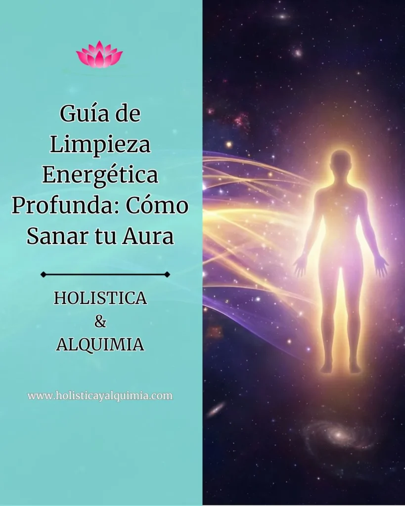 Representación visual de la sanación cuántica a distancia, mostrando energía viajando hacia un paciente remoto.